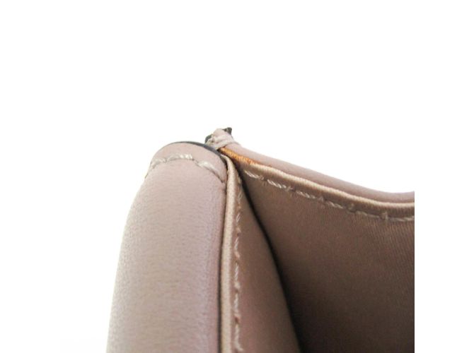 Borsa a Spalla in Pelle Valentino Garavani Rock Studs Beige - vista 12