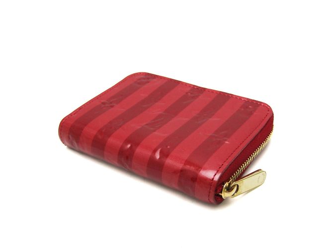 Monedero con cremallera Monogram Vernis Louis Vuitton Roja - vista 2