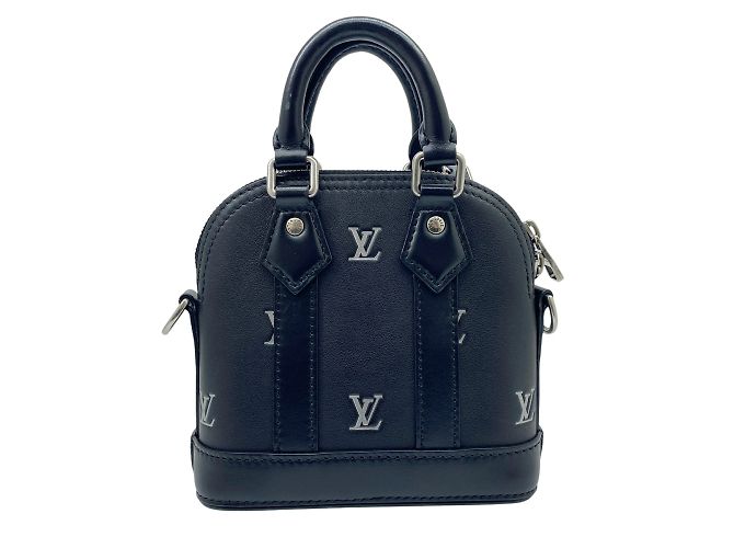 Borsa Louis Vuitton Nano Alma Pharrell Williams Nero - vista 3