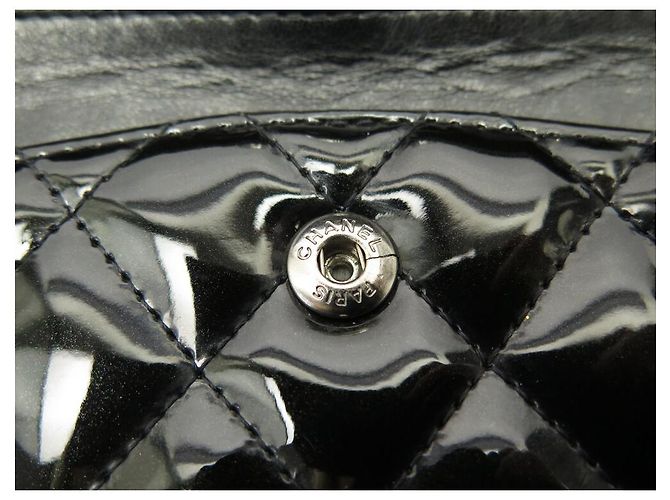 BORSA CHANEL CLASSICA 11.12 MEDIA TIMELESS IN PELLE QUILTED NERA Nero - vista 17