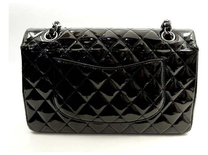 BORSA CHANEL CLASSICA 11.12 MEDIA TIMELESS IN PELLE QUILTED NERA Nero - vista 2