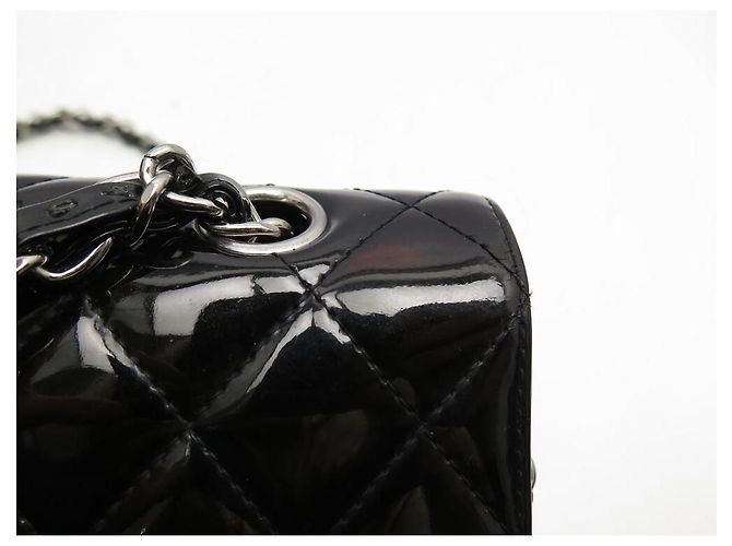 BORSA CHANEL CLASSICA 11.12 MEDIA TIMELESS IN PELLE QUILTED NERA Nero - vista 20