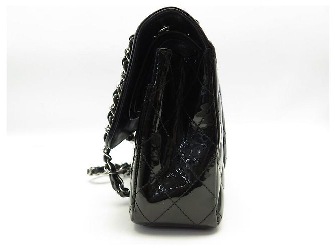 BORSA CHANEL CLASSICA 11.12 MEDIA TIMELESS IN PELLE QUILTED NERA Nero - vista 3