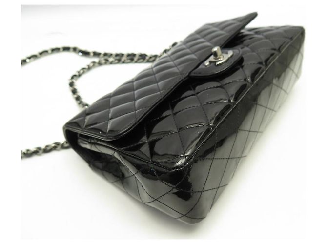 BORSA CHANEL CLASSICA 11.12 MEDIA TIMELESS IN PELLE QUILTED NERA Nero - vista 5