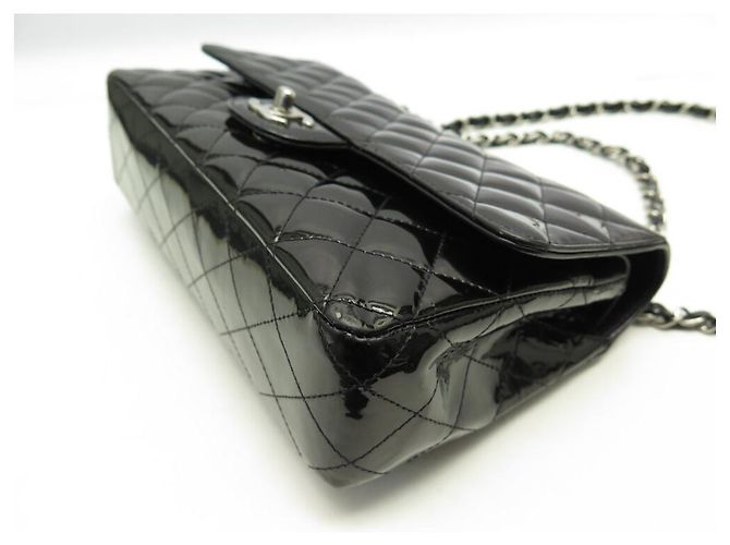 BORSA CHANEL CLASSICA 11.12 MEDIA TIMELESS IN PELLE QUILTED NERA Nero - vista 6