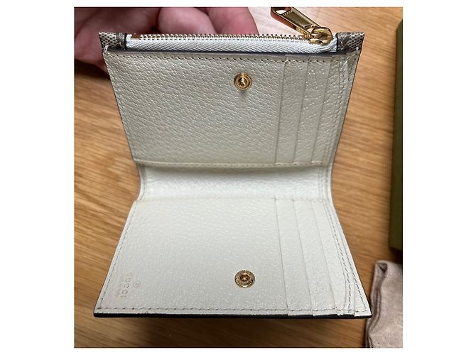 Cartera Gucci KAWAII animal Beige - vista 3
