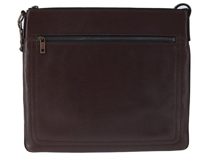 LOUIS VUITTON Utah Shawnee MM Borsa a Spalla in Pelle Marrone M93453 LV Auth hk1878 - vista 13