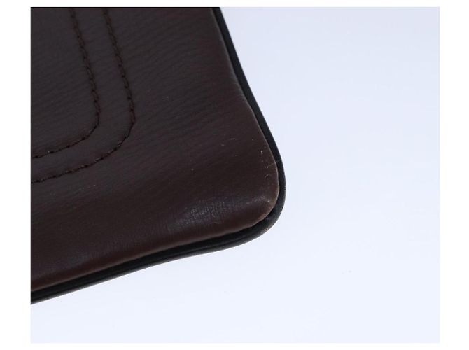 LOUIS VUITTON Utah Shawnee MM Borsa a Spalla in Pelle Marrone M93453 LV Auth hk1878 - vista 16