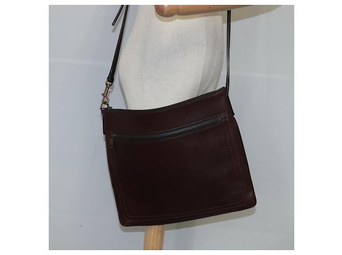 LOUIS VUITTON Utah Shawnee MM Borsa a Spalla in Pelle Marrone M93453 LV Auth hk1878 - vista 22