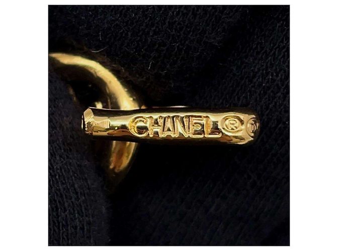 Cinturón de cadena Chanel 31 Cambon moneda marca Coco Negro - vista 8