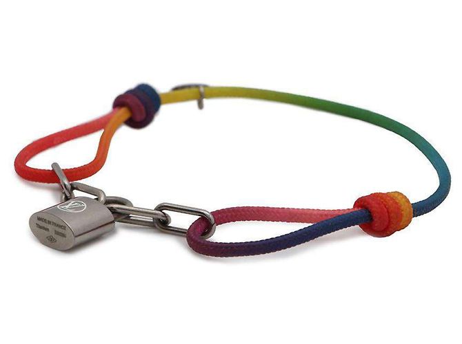Bracciale Charm Silver Lockit di Louis Vuitton - vista 2