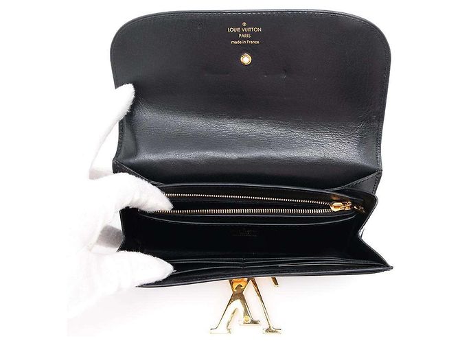 Cartera Larga Louis Vuitton Parnassus Vivienne M58171 Negro - vista 5