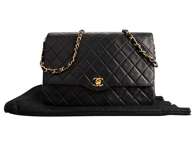 Borse CHANEL T. Tessuto Nero - vista 2