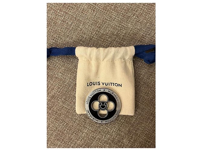 Louis Vuitton x Murakam seltener Sammlertoken Silber - Ansicht 2