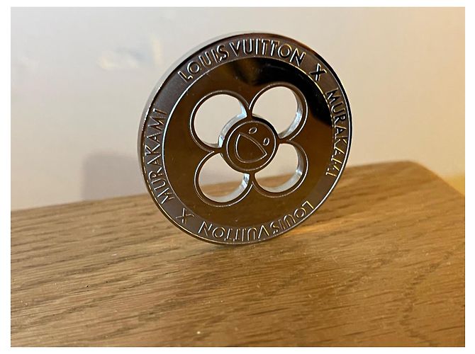 Louis Vuitton x Murakam seltener Sammlertoken Silber - Ansicht 4