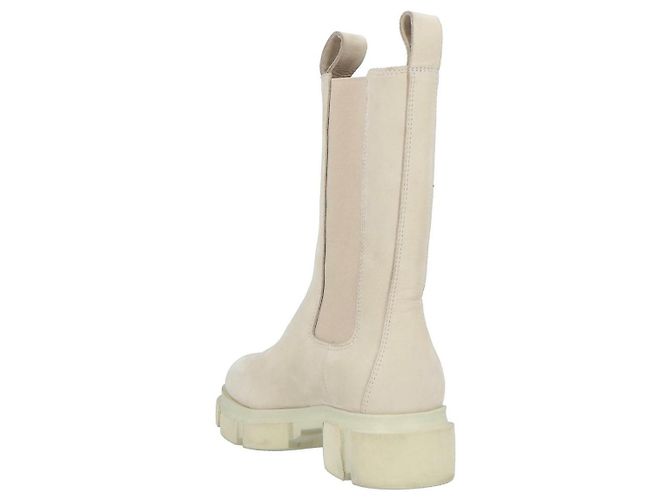 Autre Marque Copenhagen Studios Stiefel aus Ecru Leder Roh - Ansicht 3
