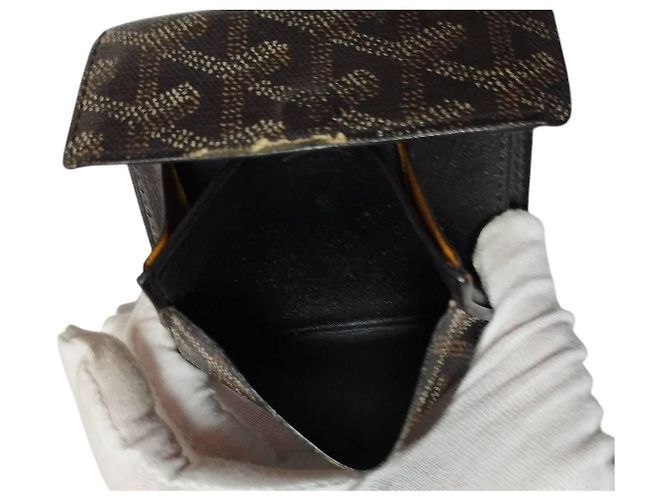 Goyard Black Monogram Monnaie Marigny Wallet - view 8