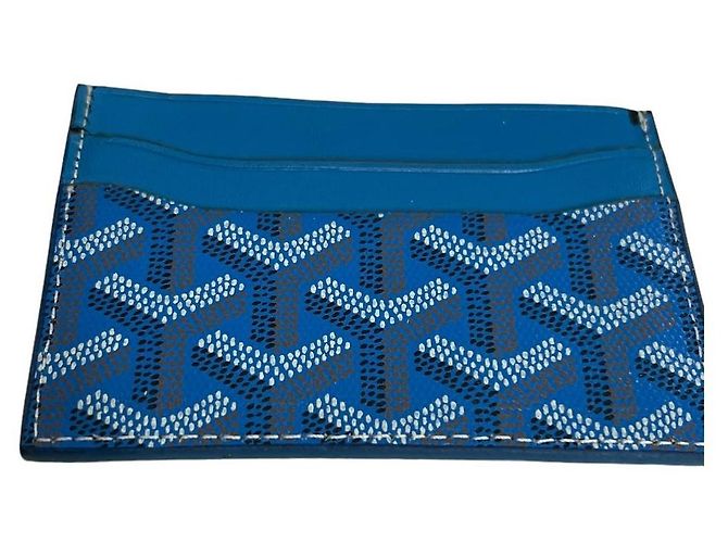Goyard Blau Monogramm Saint Sulpice Kartenhalter - Ansicht 7