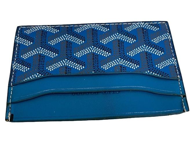 Goyard Blau Monogramm Saint Sulpice Kartenhalter - Ansicht 8