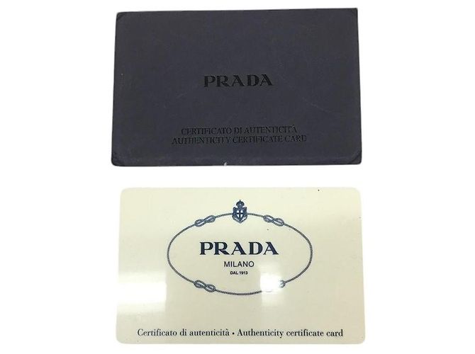 Borsa a tracolla incrociata con logo Prada rosso bordeaux - vista 10