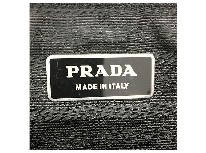 Borsa a tracolla incrociata con logo Prada rosso bordeaux - vista 6