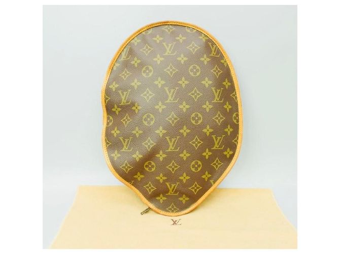 Louis Vuitton Racket Cover Brown Cloth - view 2