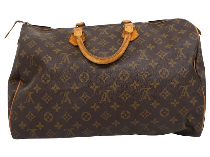 Louis Vuitton Speedy 40 Marrone - vista 2