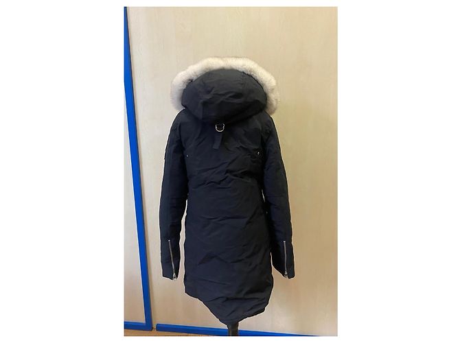 MOOSE KNUCKLES GIACCONE STIRLING PARKA size xs Nero - vista 10