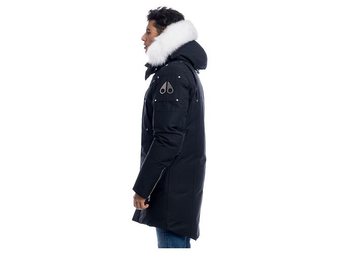 MOOSE KNUCKLES GIACCONE STIRLING PARKA size xs Nero - vista 4