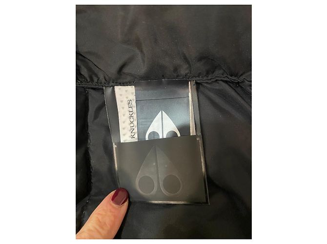MOOSE KNUCKLES GIACCONE STIRLING PARKA size xs Nero - vista 7