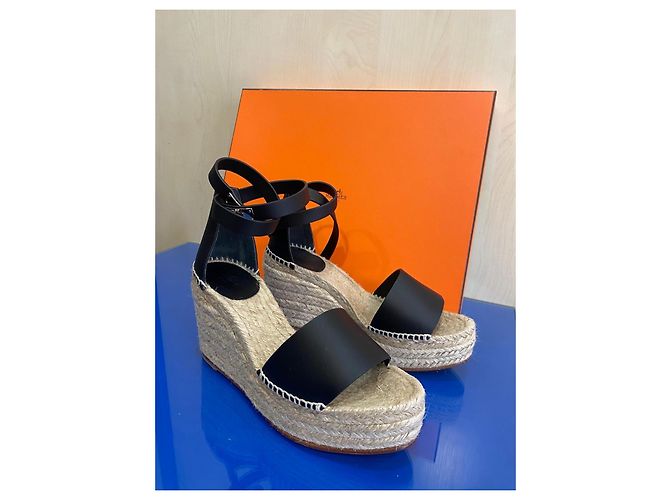 Hermès Tipoli Espadrilles Black - view 11