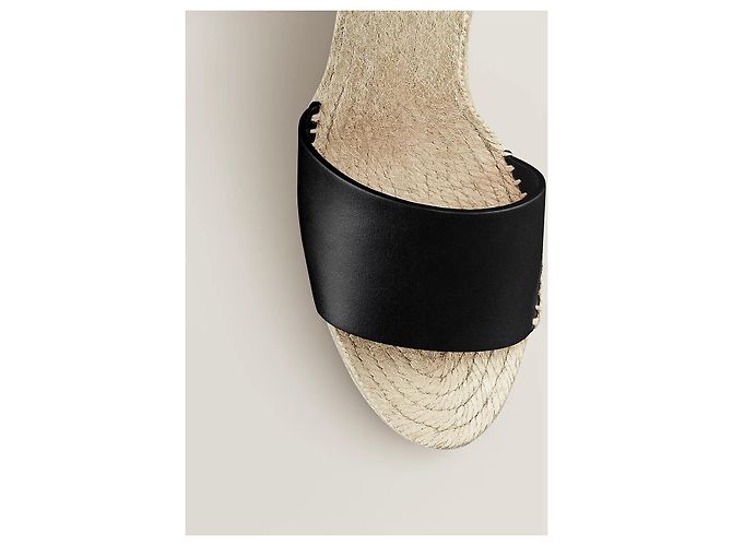 Hermès Tipoli Espadrilles Black - view 4