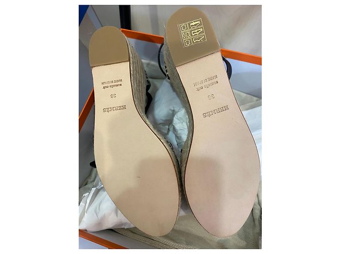 Hermès Tipoli Espadrilles Black - view 5