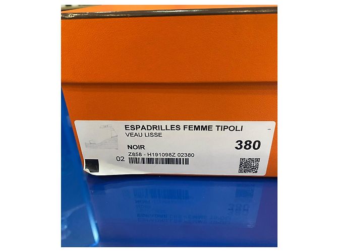 Hermès Tipoli Espadrilles Black - view 7