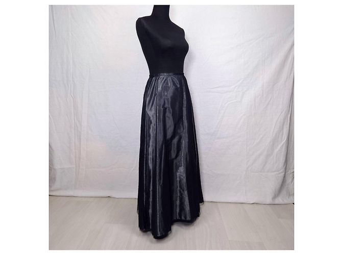 Gonna in tulle da sera lunga Cacharel Grigio - vista 2