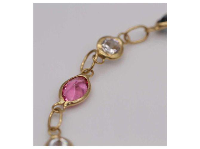 Autre Marque Bracciale RAINBOW in Oro Giallo 18K Multicolore - vista 4