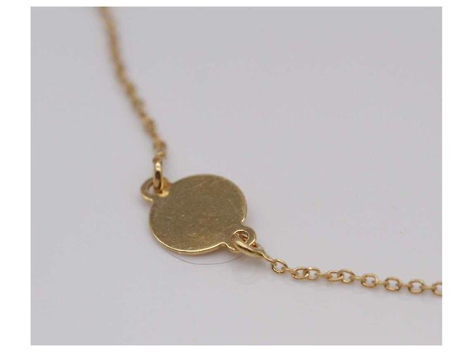 Autre Marque Bracciale in Oro Giallo 18K con Motivi Ovali D'oro - vista 2