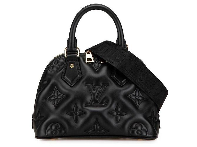 Sac à main Alma Soft BB M59793 de Louis Vuitton Noir - vue 2