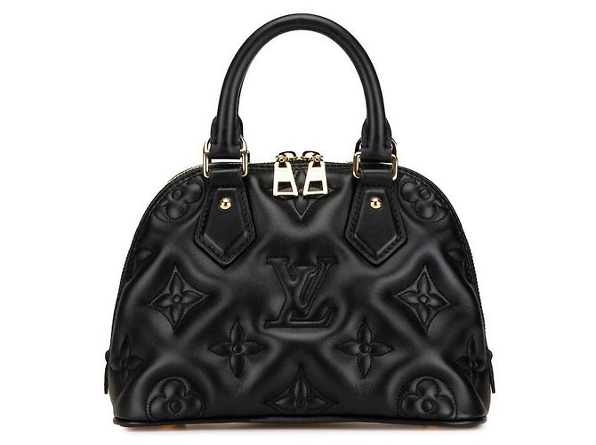 Sac à main Alma Soft BB M59793 de Louis Vuitton Noir - vue 3