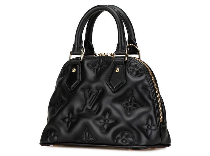 Sac à main Alma Soft BB M59793 de Louis Vuitton Noir - vue 4