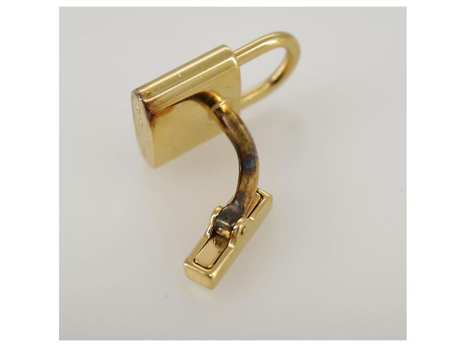 LOUIS VUITTON Manschettenknopf Cuffs Ag925 Gold LV Auth 107014 Golden - Ansicht 12
