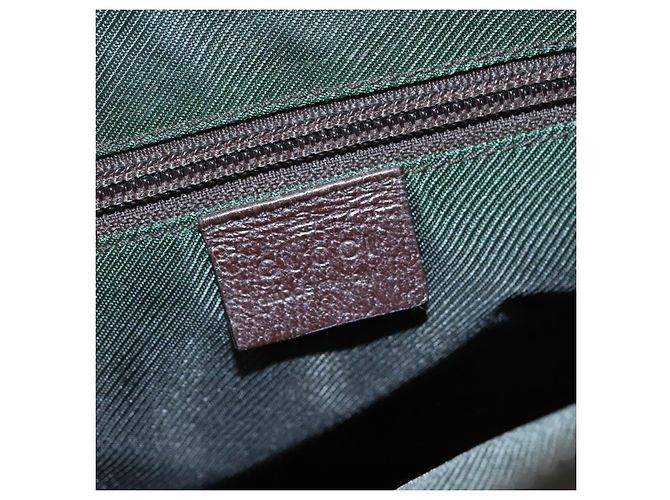 Borsa a Spalla GG Canvas GUCCI Beige Oro 92551 Auth bs20822 D'oro - vista 17