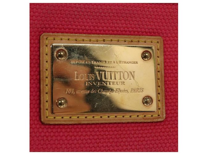 LOUIS VUITTON Antigua Pochette Plat PM Pouch Rosa M40068 LV Auth bs20987 Marrone - vista 8