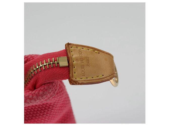 LOUIS VUITTON Antigua Pochette Plat PM Pouch Rosa M40068 LV Auth bs20987 Marrone - vista 9