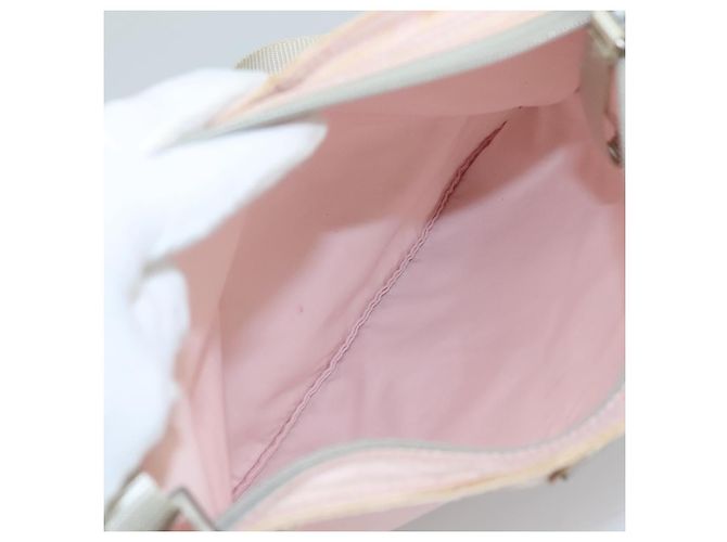 PRADA Schultertasche Nylon Rosa Silber Authentisch ki5274 Pink - Ansicht 18