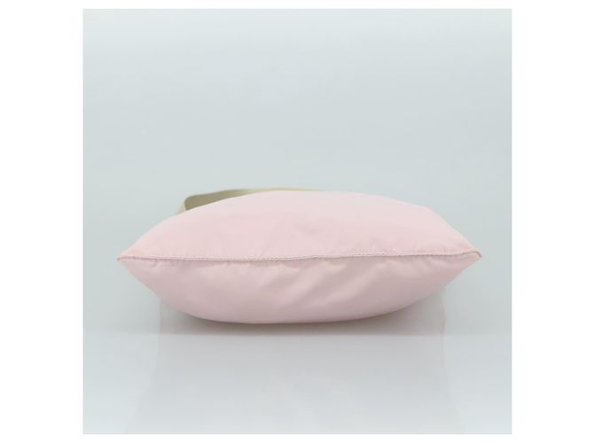 PRADA Schultertasche Nylon Rosa Silber Authentisch ki5274 Pink - Ansicht 9