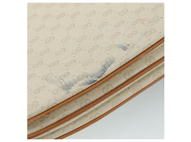 GUCCI Micro GG Supreme Schultertasche aus PVC-Leder Weiß Auth mr903 - Ansicht 14