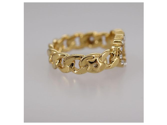 Anello Christian Dior metallo oro Auth yk16507 D'oro - vista 4