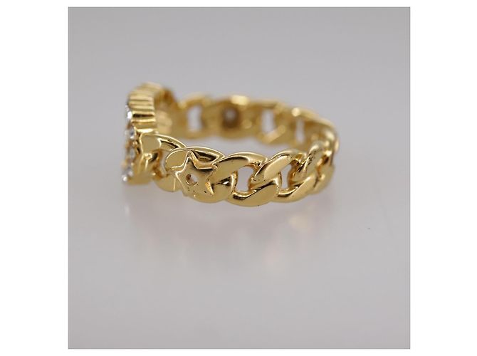 Anello Christian Dior metallo oro Auth yk16507 D'oro - vista 5