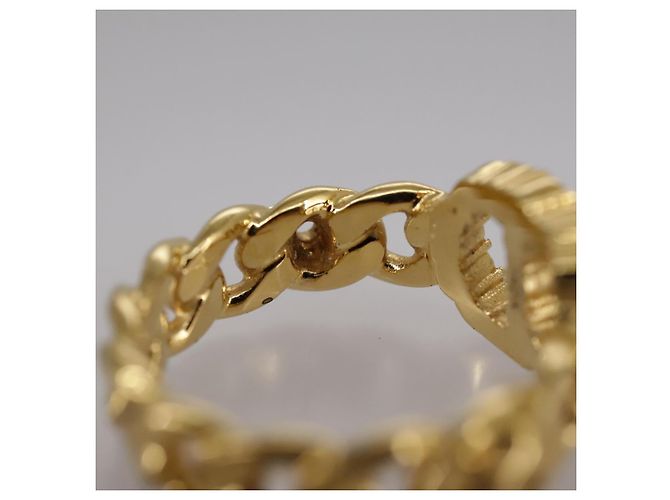 Anello Christian Dior metallo oro Auth yk16507 D'oro - vista 8